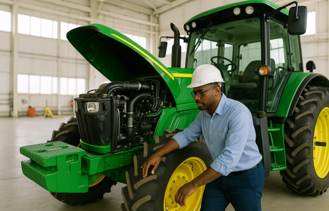O futuro do campo é elétrico: como tratores e colheitadeiras movidos a bateria estão transformando o agronegócio