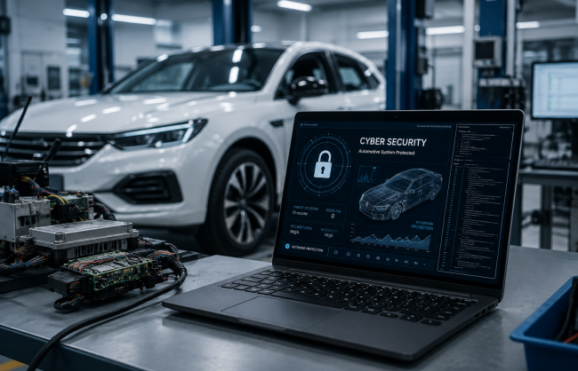 Automotive Cybersecurity: Why Connected Vehicles Must Also Be Protected